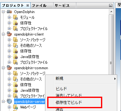 NetBeans で OpenDolphin - Server をビルドする